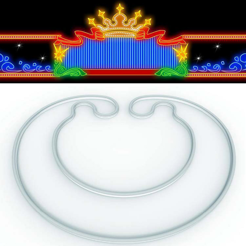 Flexible Silicone Outdoor LED Channel For 8mm LED Strip Light - 08*17mm 270° Side Emitting Flexible Silicone Outdoor LED Channel For 8mm LED Strip Light - 08*17mm 270° Side Emitting